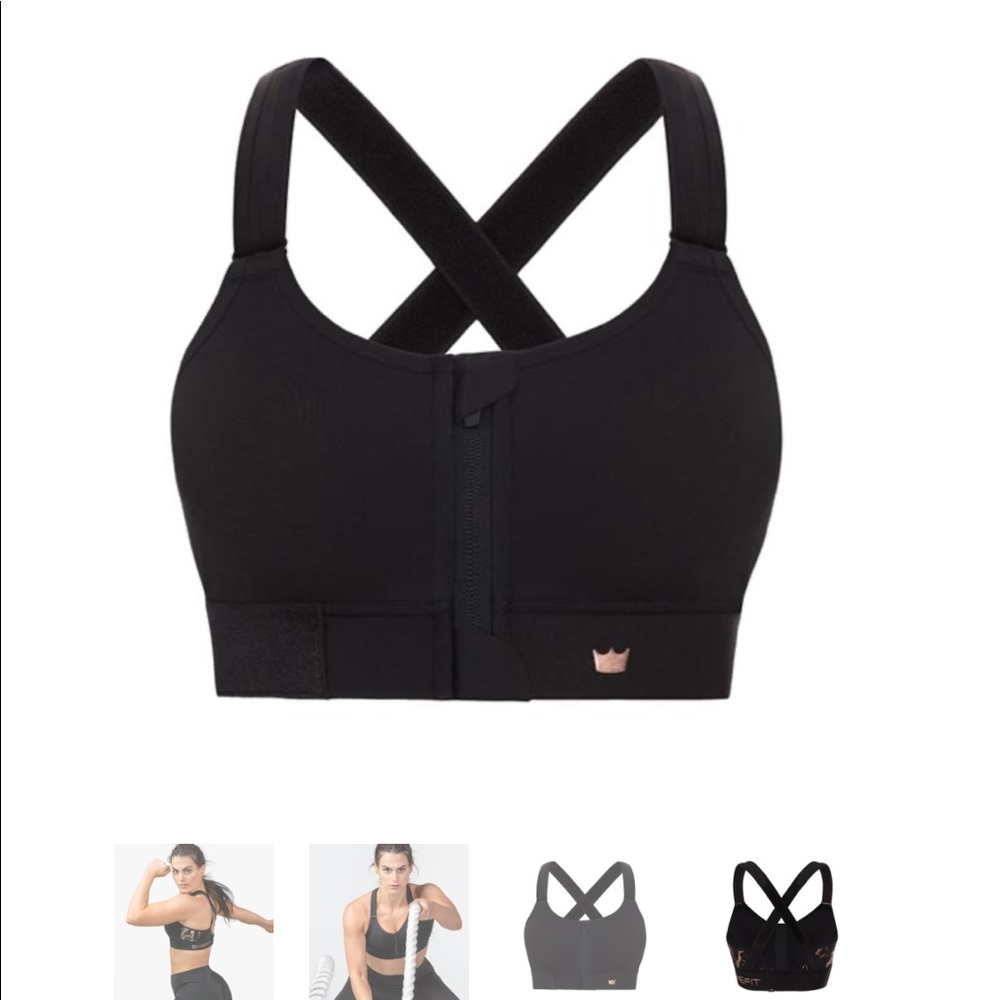 SHEFIT The Flex Sports Bra- Black, 2Luxe